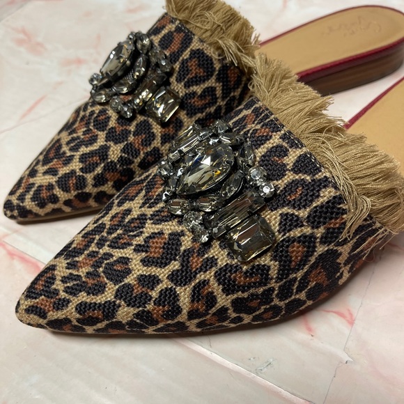 Crown vintage Emmereth Mule animal print 11M - Picture 6 of 7